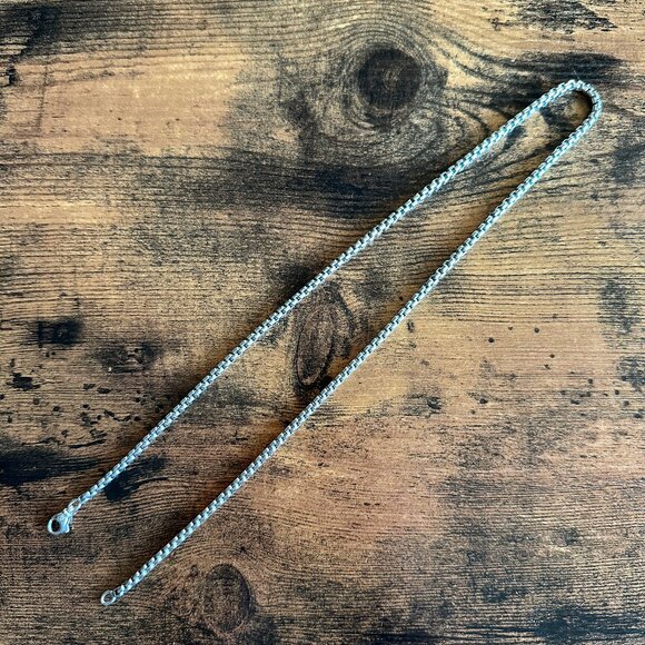 David Yurman Box Chain Necklace in Sterling Silver - 3.6mm - 22" - Picture 11 of 13